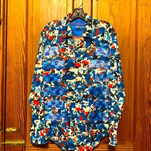 Robert Graham limited edition 100%cotton  shirt